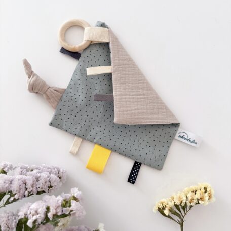 Knistertuch Minzpunkt