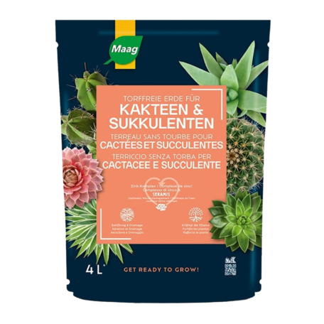 Kakteen & Sukkulenten Erde 4 Liter