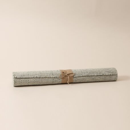 Tapis en laine, kaki, 70x140cm