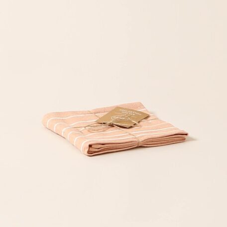 Küchentuch, Leinen Blend, Koralle