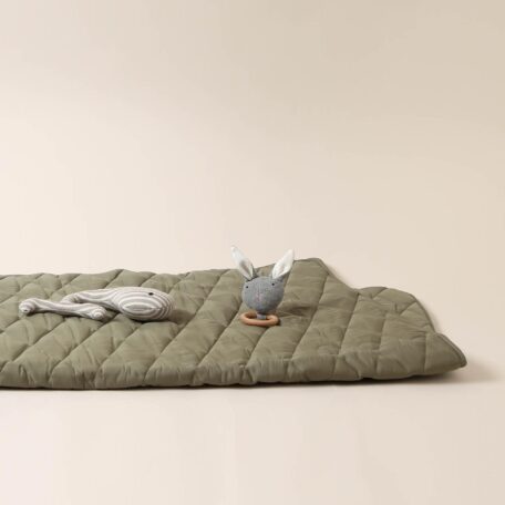 Spielmatte, khaki, 120x120cm