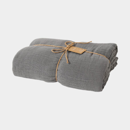 Couvre-lit, gris, 220x240cm