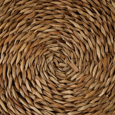Tapis de roseau, rond, D80cm