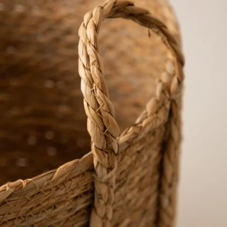 Korb, dunkel, 36x36x30cm