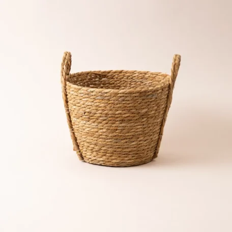 Korb, dunkel, 27x27x21cm