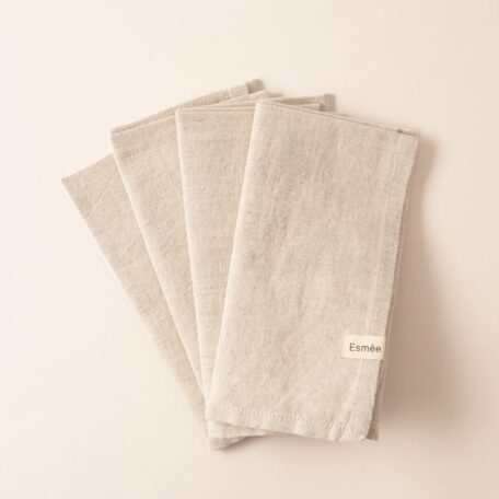 Ted Stoffservietten Set 4 Stk., natura