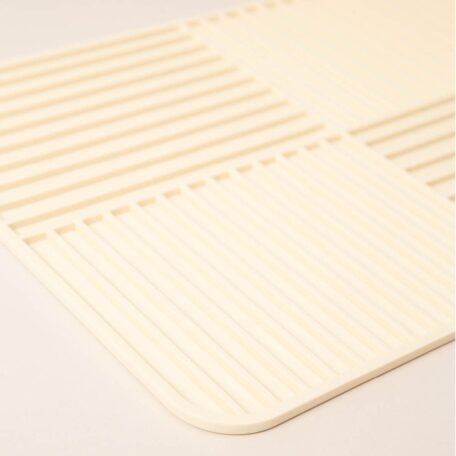 Silikon Abwaschmatte, beige, 30x40.2cm