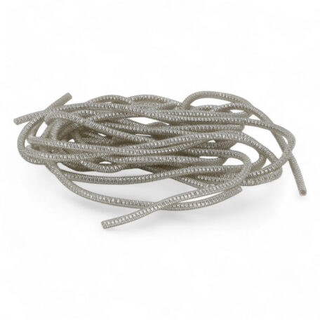Bouillondraht 2mm - 2m Silber