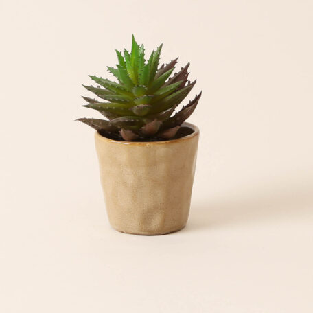 Porte-bougie à chauffe-plat, marron