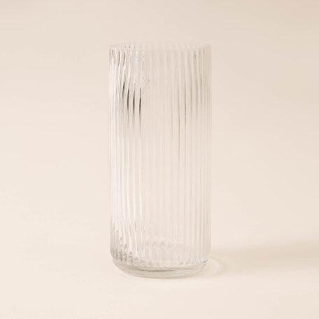 Vase en verre Rill, 12x25cm