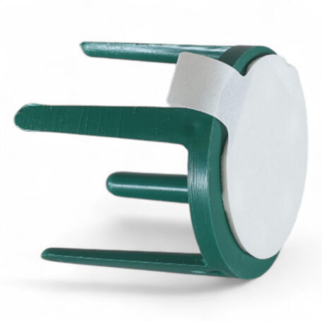 Pinholder 'grün' d3cm mit Klebeband 5 Stück