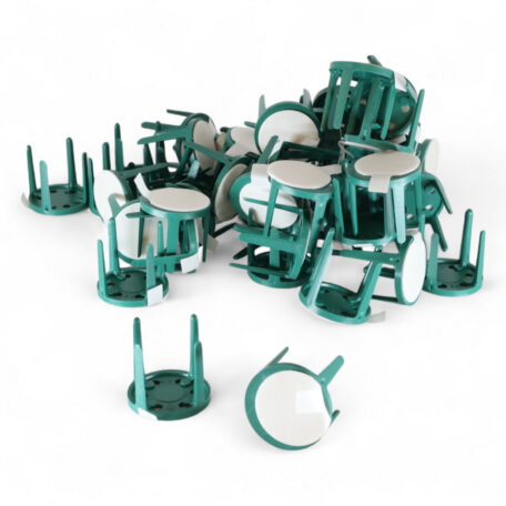 Pinholder 'grün' d3cm mit Klebeband 50 Stück