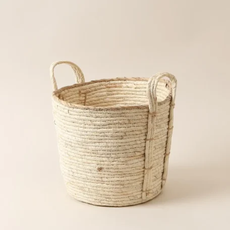 Maiskorb, natur, 31x31xH26cm