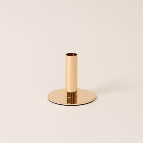 Kerzenständer, gold, 9cm