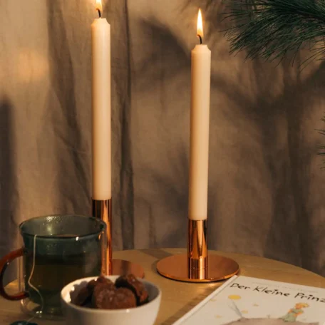 Kerzenständer rosé, 9.5cm