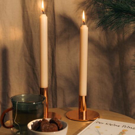 Kerzenständer rosé, 6.5cm