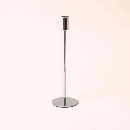 Kerzenständer, silber, 27cm