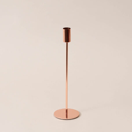 Kerzenständer, rosé, 27cm