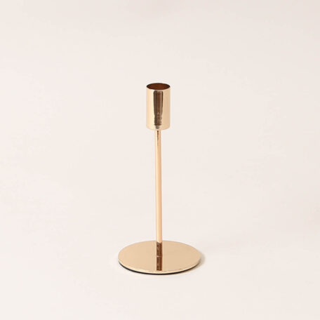 Kerzenständer, gold, 17cm