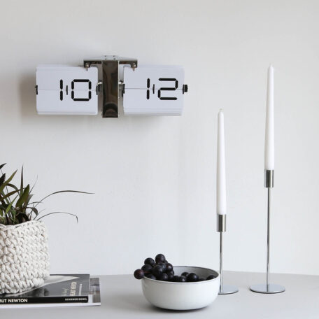 Kerzenständer, silber, 17cm