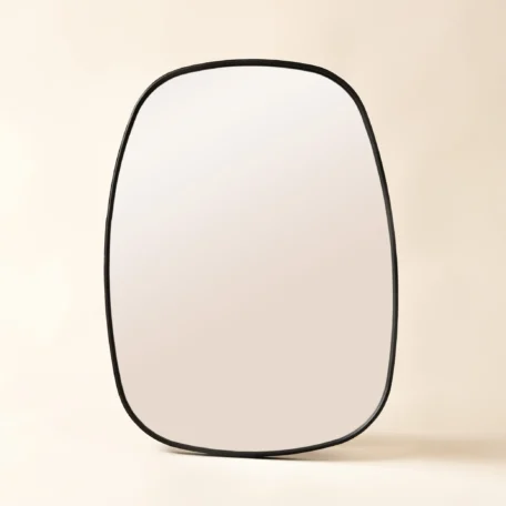 Miroir assym. noir, 30x40