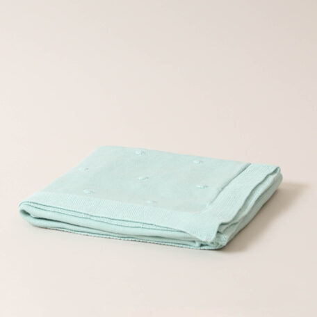 Kinder Decke, mint, 80x100cm