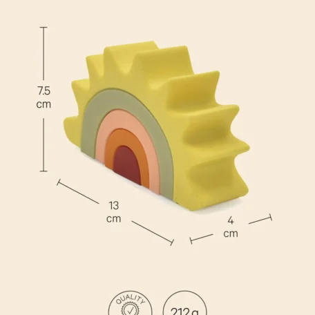Silikon Steckspielzeug, Sonne