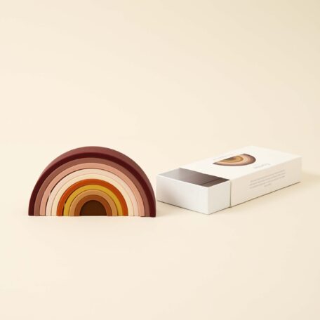 Silikon Steckspielzeug,Regenbogen