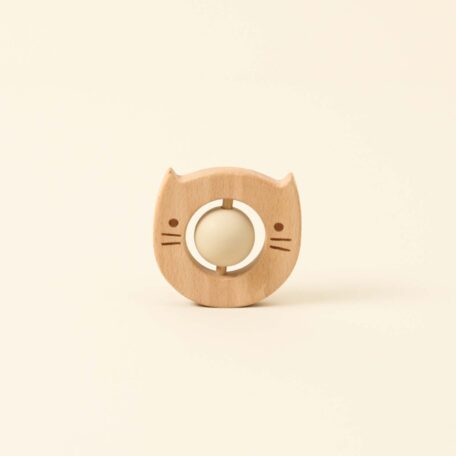 Hochet pour enfants, chat, nude