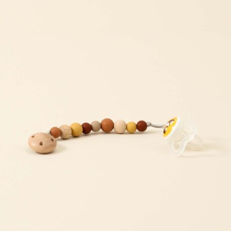 Silikon-Holz Nuggikette Sienna