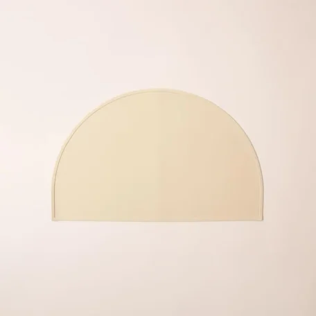 Set de table pour enfant, ovale, 48x30,beige