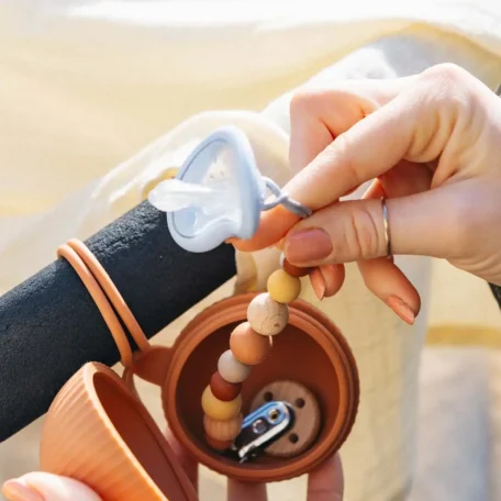 Etui à sucette rouille