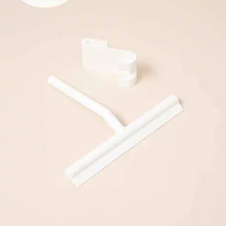 Silikon Duschabzieher, weiss