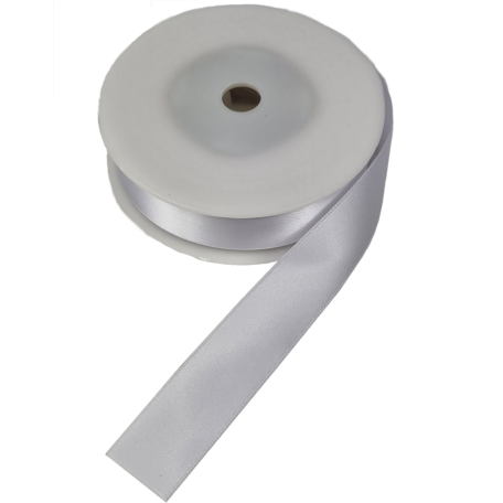 Satinband weiss 25mmx25m