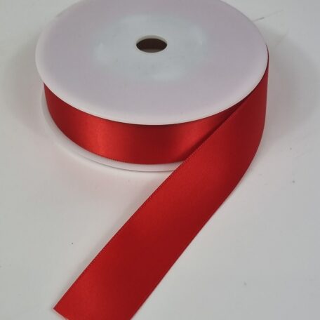 Satinband rot 25mmx25m
