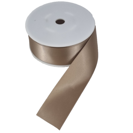 Satinband braun 40mmx25m