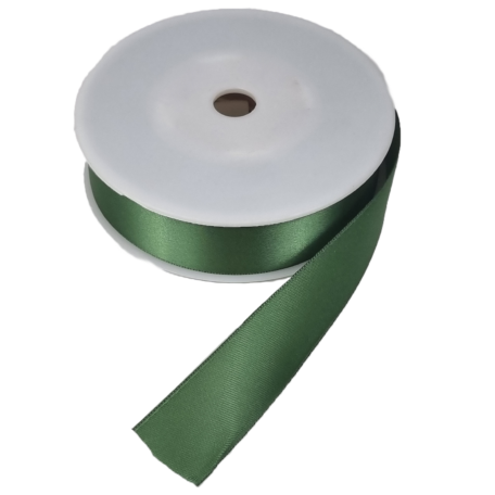 Satinband olive 25mmx25m