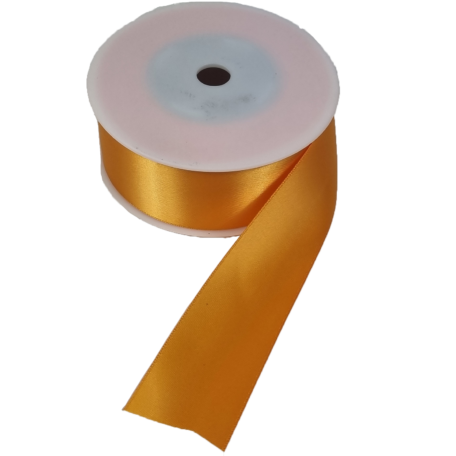 Ruban de satin orange foncé 40mmx25m