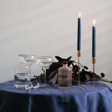 Kerzenständer, gold, 17cm