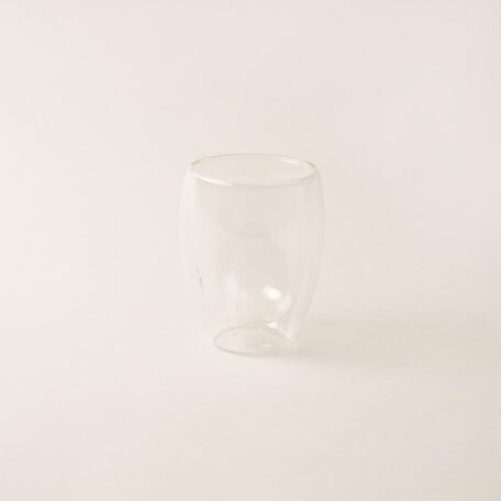 Doppelwandiges Cappuccino Glas Kaffee Cup, 4. Stk