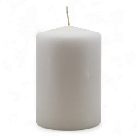 Stumpenkerze 'Weiss' Ø100mm Höhe 150mm