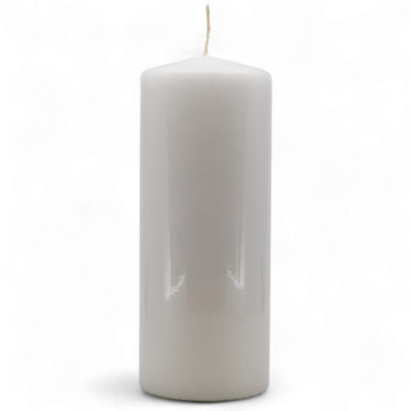 Stumpenkerze «Weiss» Ø100mm Höhe 250mm
