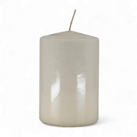 Stumpenkerze 'Wollweiss' Ø100mm Höhe 150mm