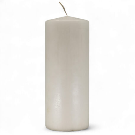 Stumpenkerze 'Wollweiss' Ø100mm Höhe 250mm