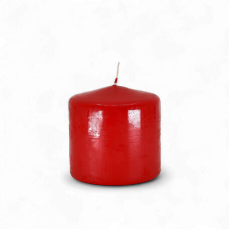 Stumpenkerze 'Rubin' Ø100mm Höhe 100mm