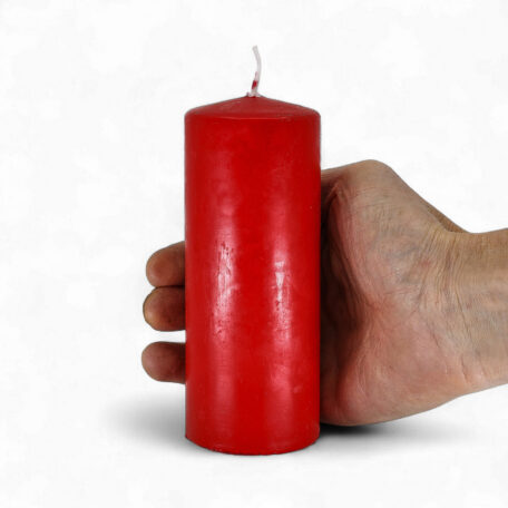 Stumpenkerze 'Rubin' Ø60mm Höhe 150mm