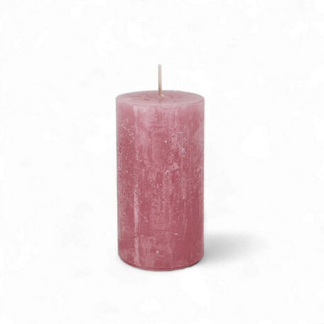 Kerze Rustic 'Antikrosa' Ø60mm Höhe 110mm