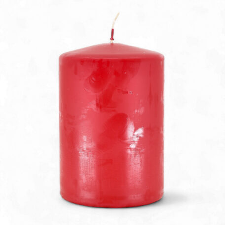 Stumpenkerze 'Karminrot' Ø100mm Höhe 150mm