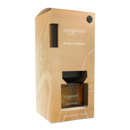 Reed diffuser Square Orange & Cedarwood 250ml