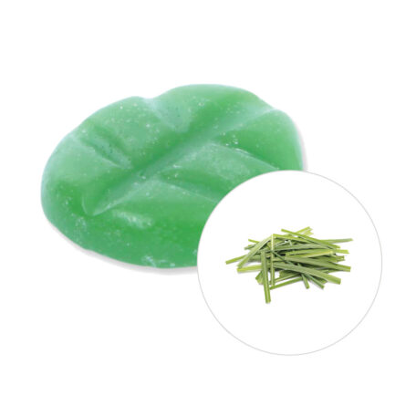 Geschenkset Burner weiss & Duftwachs Citronella